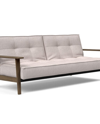 Innovation  Splitback Sovesofa Med Frej Armlæn Valg Armlæn Mellem Egetræ Eller Røget Egetræ-300 -røget Egetræ