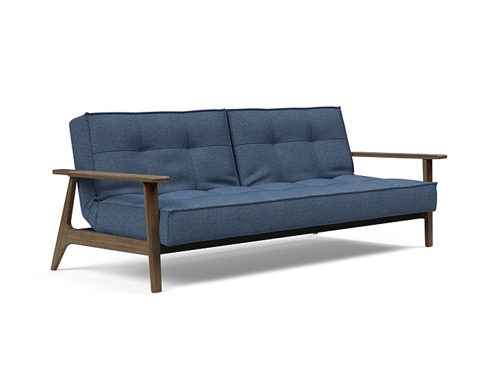 Innovation Splitback Sovesofa Med Frej Armlæn Valg Armlæn Mellem Egetræ Eller Røget Egetræ-302-røget Egetræ
