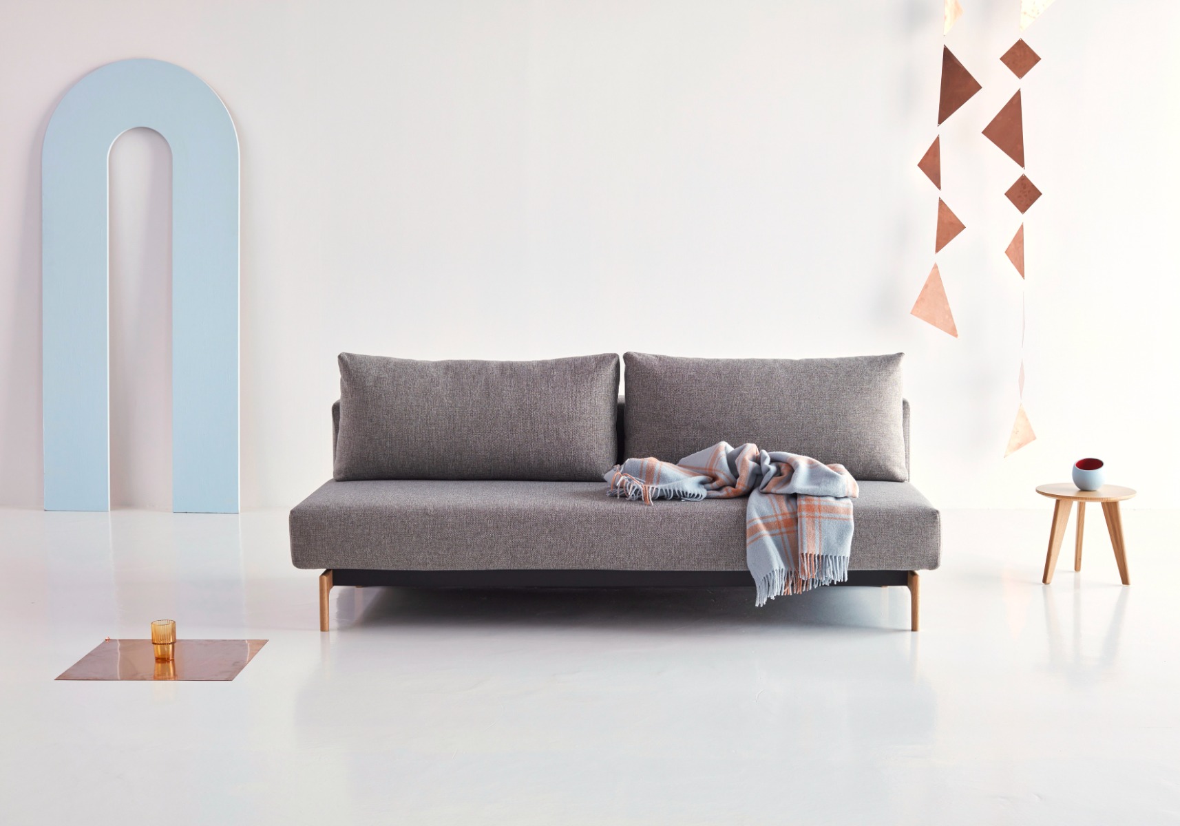 Innovation Trym Sovesofa 521 Mixed Dance Grey