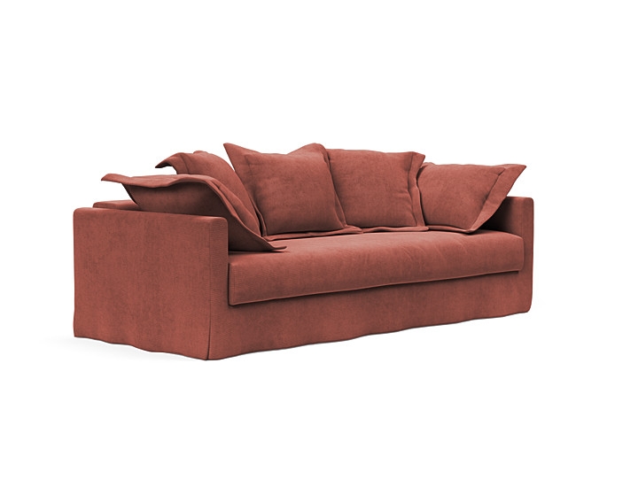 Innovation Pascala Sovesofa 140x200 Cm-317 Fløjl Rust
