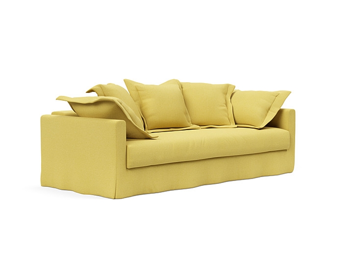 Innovation Pascala Sovesofa 140x200 Cm-554 Sennep Gul