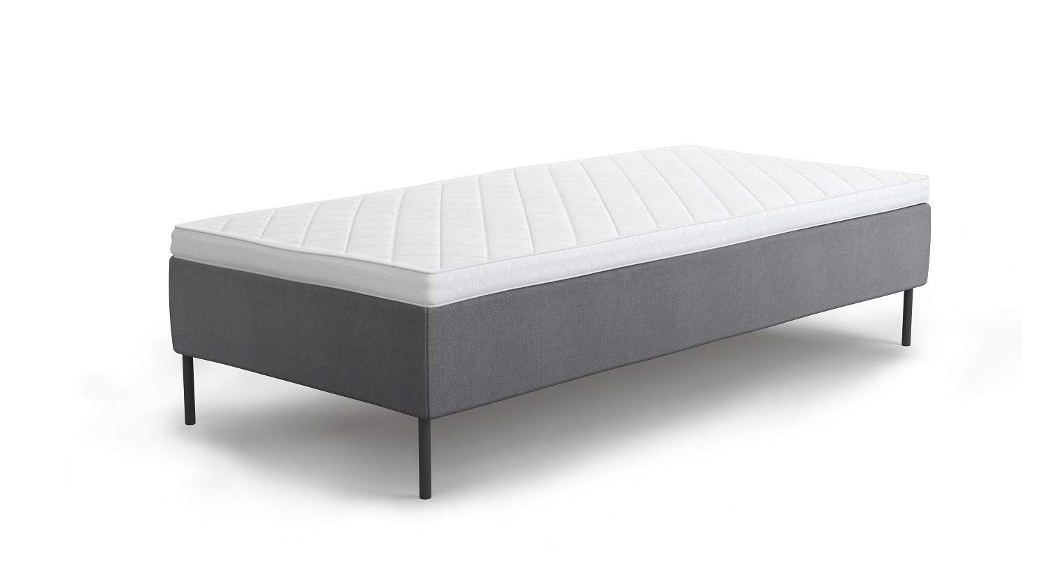 Jensen Ambassadør Boxmadras 105x210 Cm Inkl Topmadras Og Ben