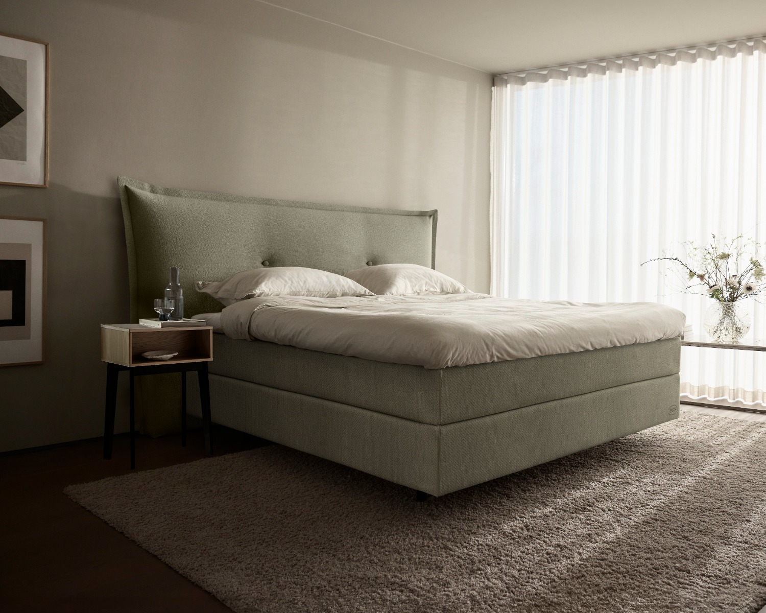 Jensen Ambassadør Kontinentalseng 160x210 Inkl Sleep Topmadras