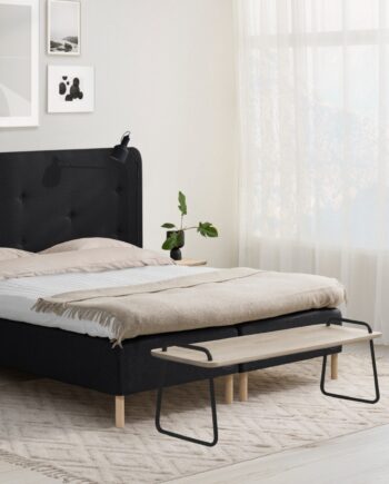 Jensen  Diplomat Boxmadras 160x200 Cm Inkl  Sleep Top Og Ben