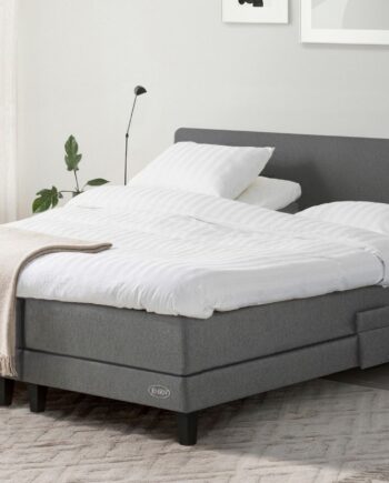 Jensen  Diplomat Lean Elevationsseng 80x210 Cm Inkl  Sleep Topmadras