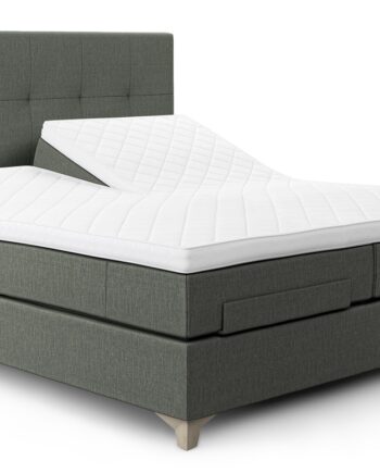 Jensen  Prestige Dream Elevationsseng 160x200 Cm Dobbeltseng Med En Blød Skulderzone