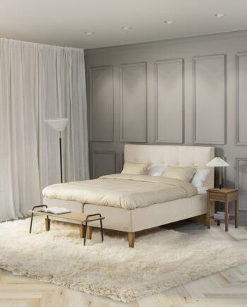 Jensen  Supreme Boxmadras 160x200 Cm Inkl  Topmadras Og Ben