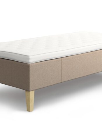 Jensen  Supreme Boxmadras 90x210 Cm Inkl  Topmadras Og Ben
