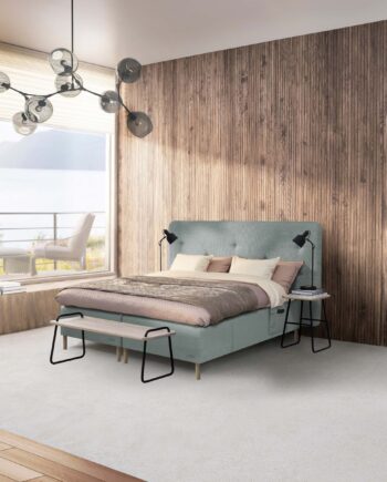 Jensen  Supreme Boxmadras 105x210 Cm Inkl  Topmadras Og Ben