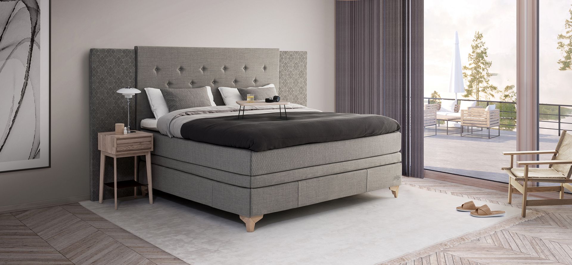 Jensen Supreme Epic Kontinental 180x200 Cm