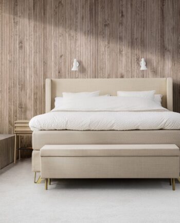 Jensen  Supreme Kontinentalseng 140x200 Cm Prisbelønnede Komfort Og Design