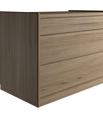 Kaagaard  Sengebord-eg Oliebeh- : 80  : 37-sokkel