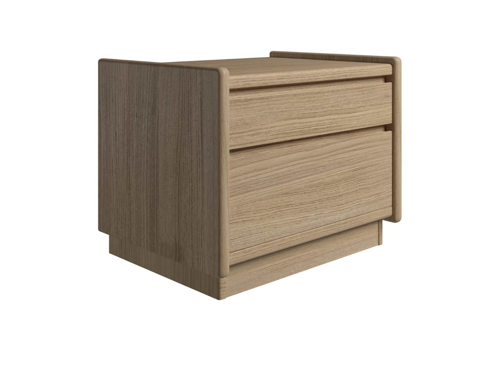 Kaagaard Sengebord-eg Oliebeh- : 50 : 37-sokkel