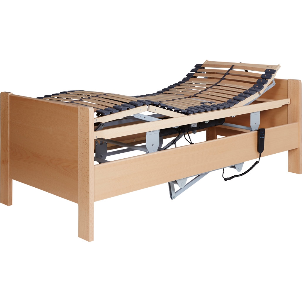 Kaagaard 423 Sengeramme Med Komfort Lift Bund-bøg-100x200