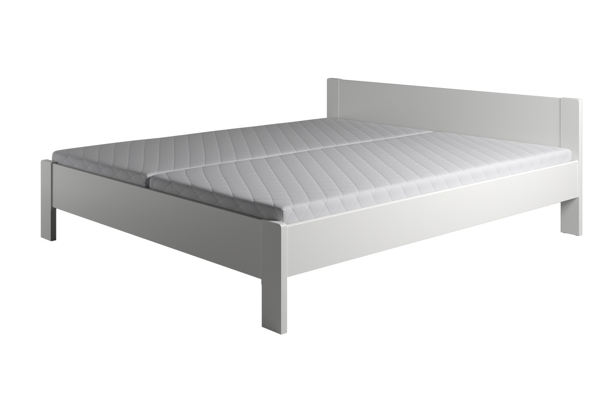Kaagaard 421 Sengeramme-hvid-180x210
