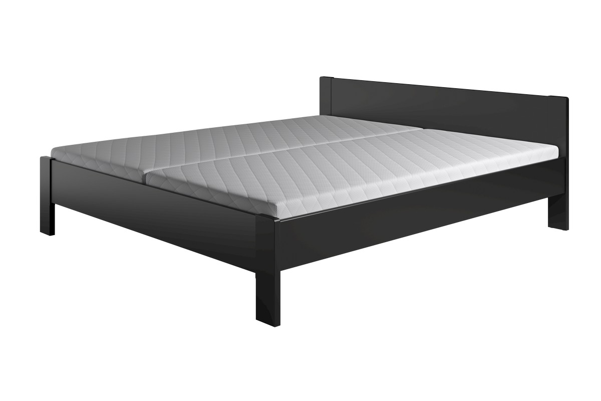 Kaagaard 421 Sengeramme-sort-140x200