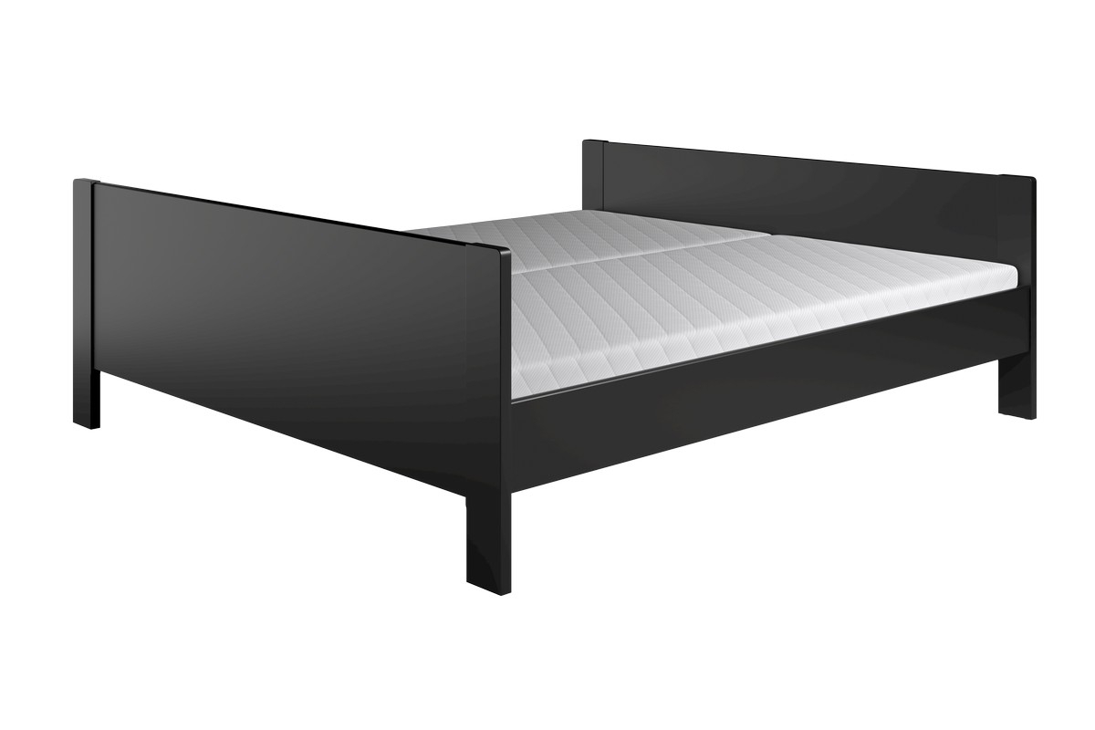 Kaagaard 423 Sengeramme-sort-180x200