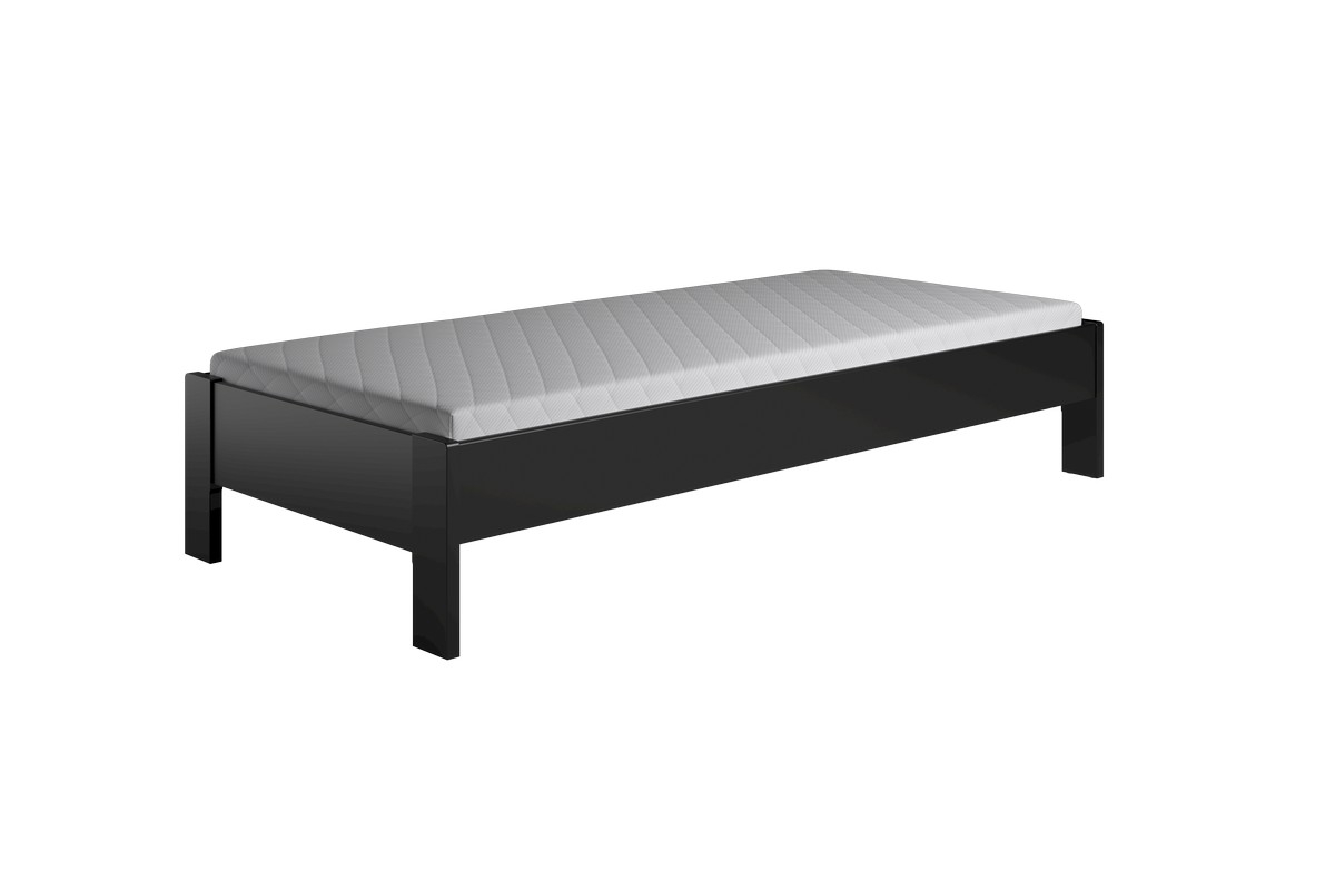 Kaagaard 420 Sengeramme-sort-90x190