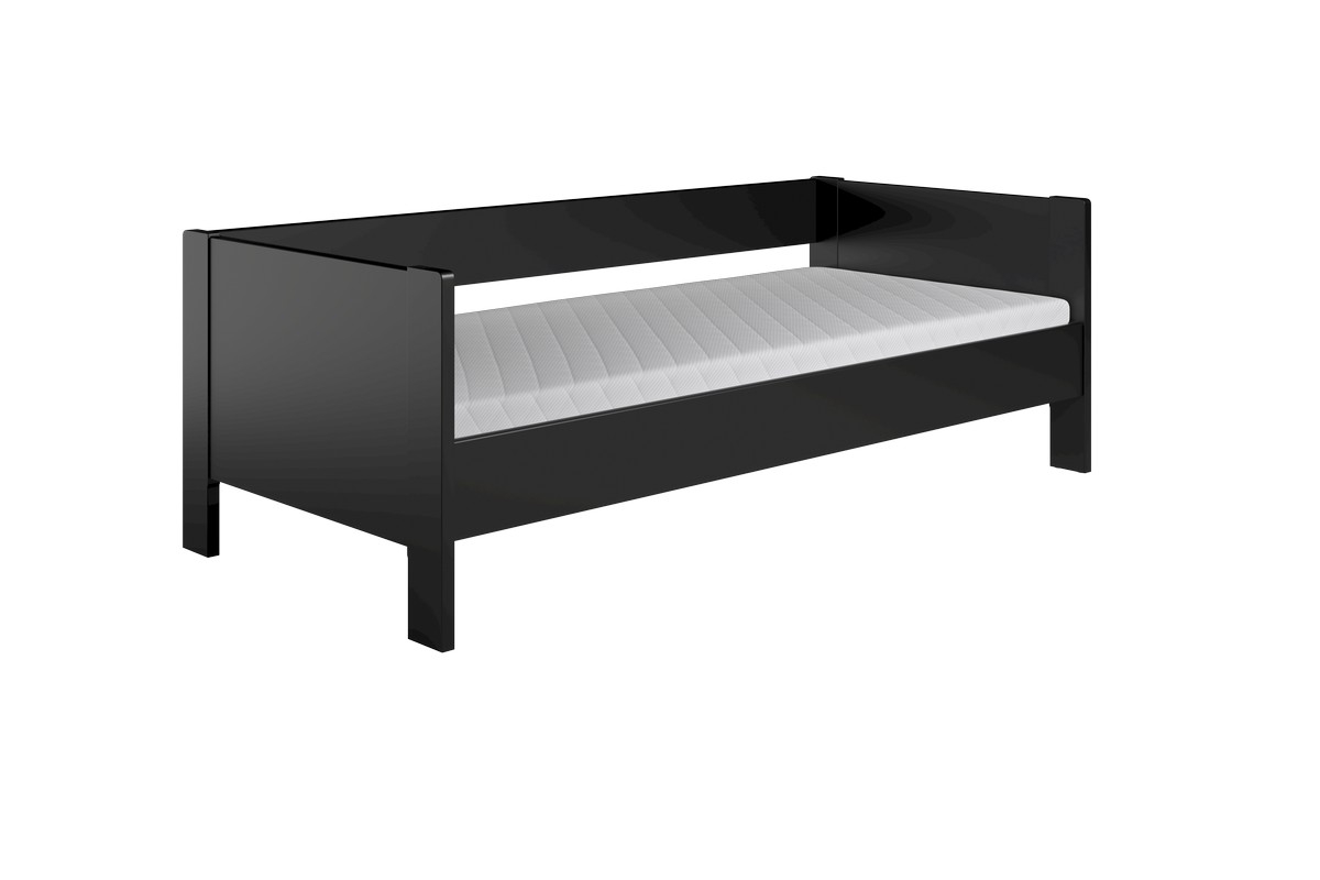Kaagaard 424 Sengeramme-sort-80x200