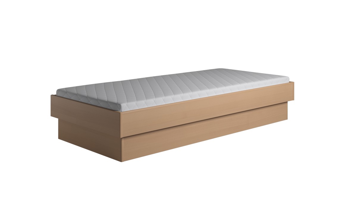 Kaagaard 381 Sokkel Sengeramme-bøg-100x200