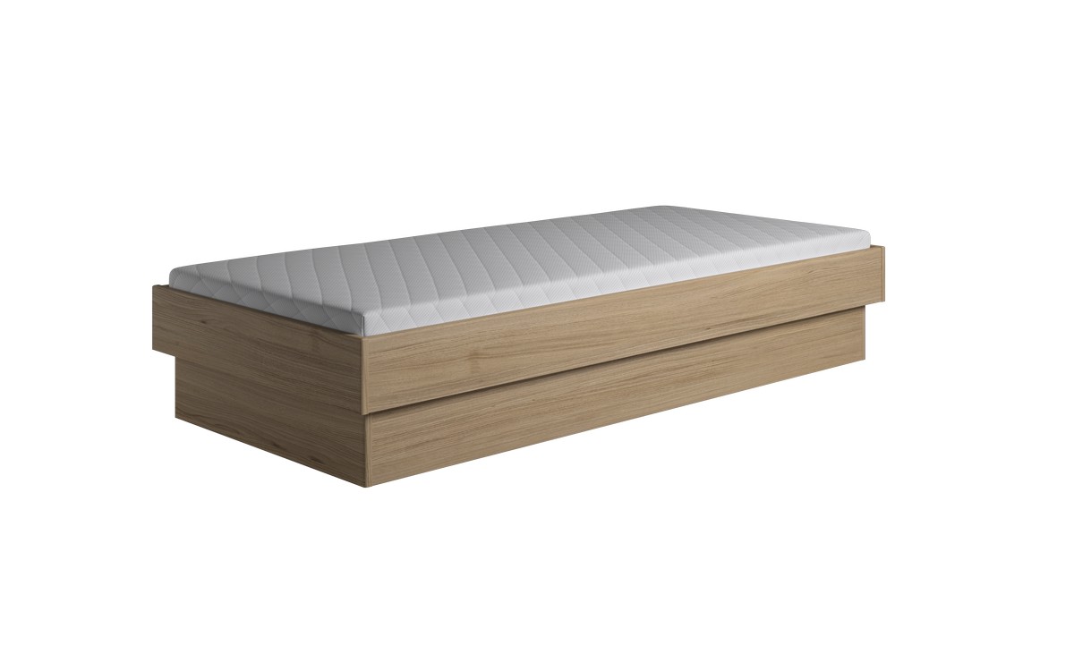 Kaagaard 381 Sokkel Sengeramme-eg Oliebeh-90x200