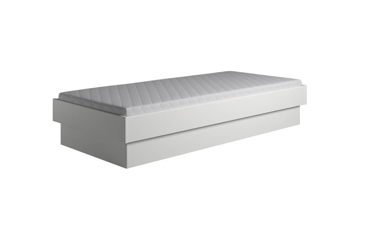 Kaagaard 381 Sokkel Sengeramme-hvid-90x210