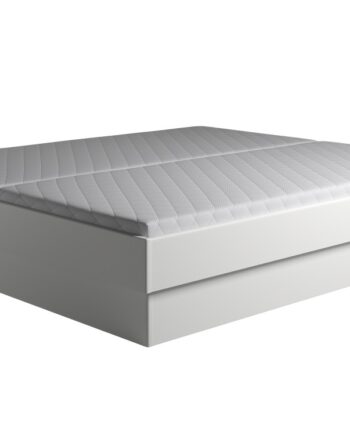 Kaagaard  381 Sokkel Sengeramme-hvid-120x200