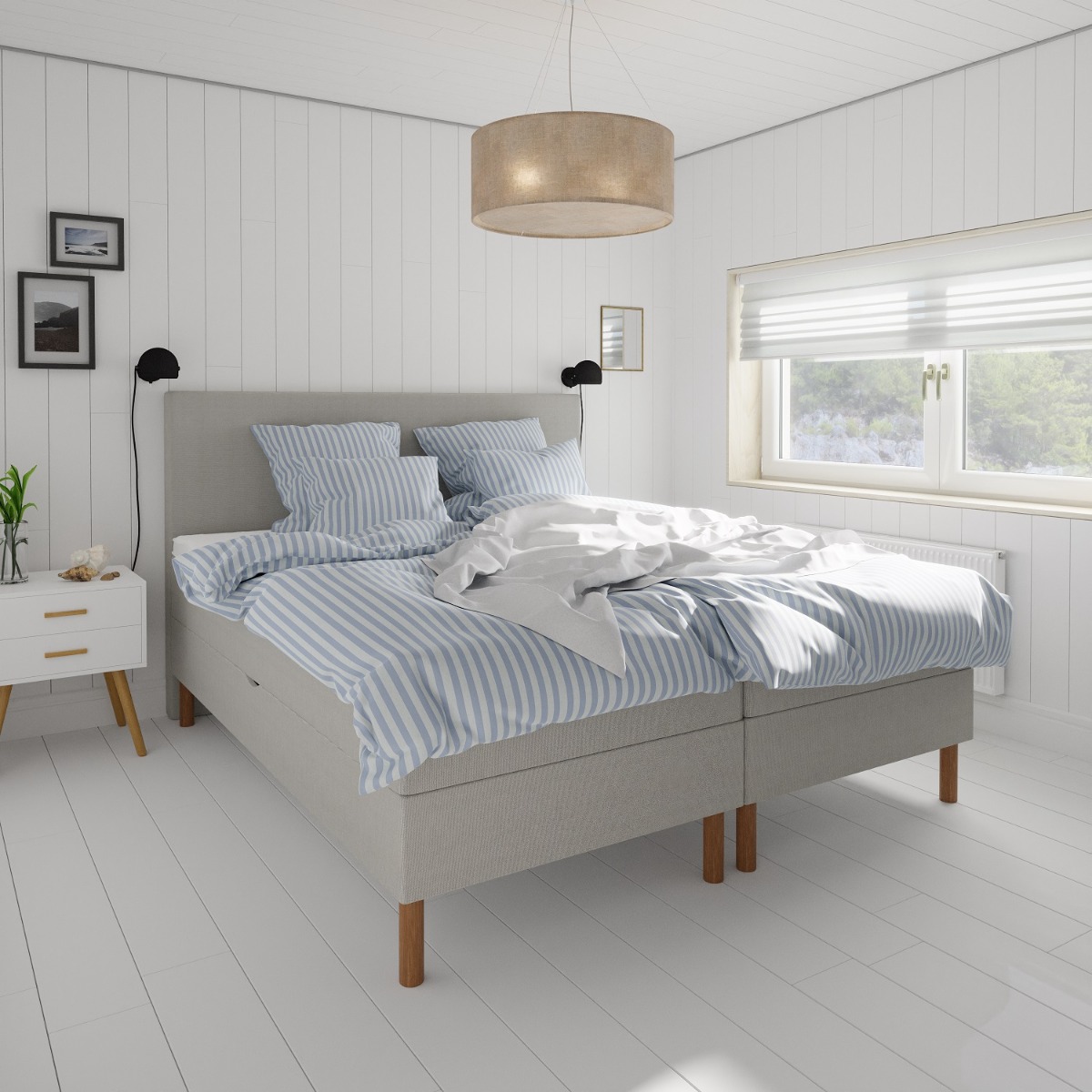 Livingbed Karma Classic Magasin Seng 160x200 Cm Stor Opbevaringsrum