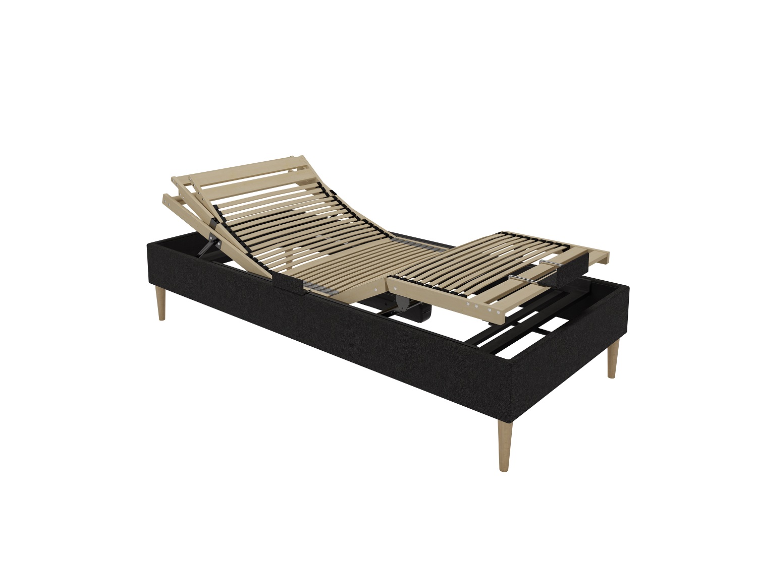 Livingbed Karma Elevationsbund-140x200-bsort