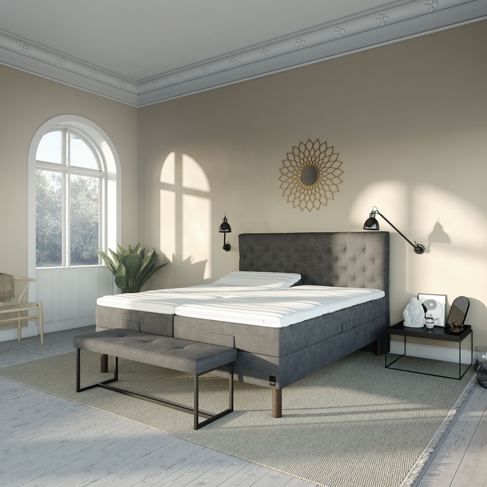 Livingbed Karma Lux Elevationseng 160x200 Cm Inkl Split Latex Top Udstillingsmodel