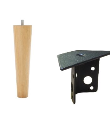 Livingbed Rund Ben Eg-10 Cm   Inkl  Hjørnebeslag