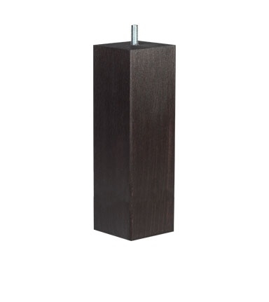 Livingbed Sort Firkantet Ben 19 Cm