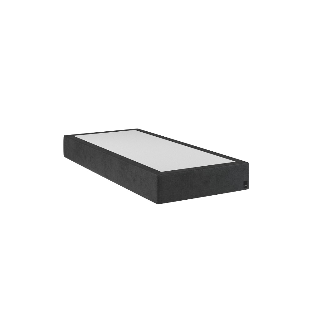 Livingbed Karma -zonet Springmadras Fås -hårdheder Fås Farver-medium-møbelstof Antrasit-80x200