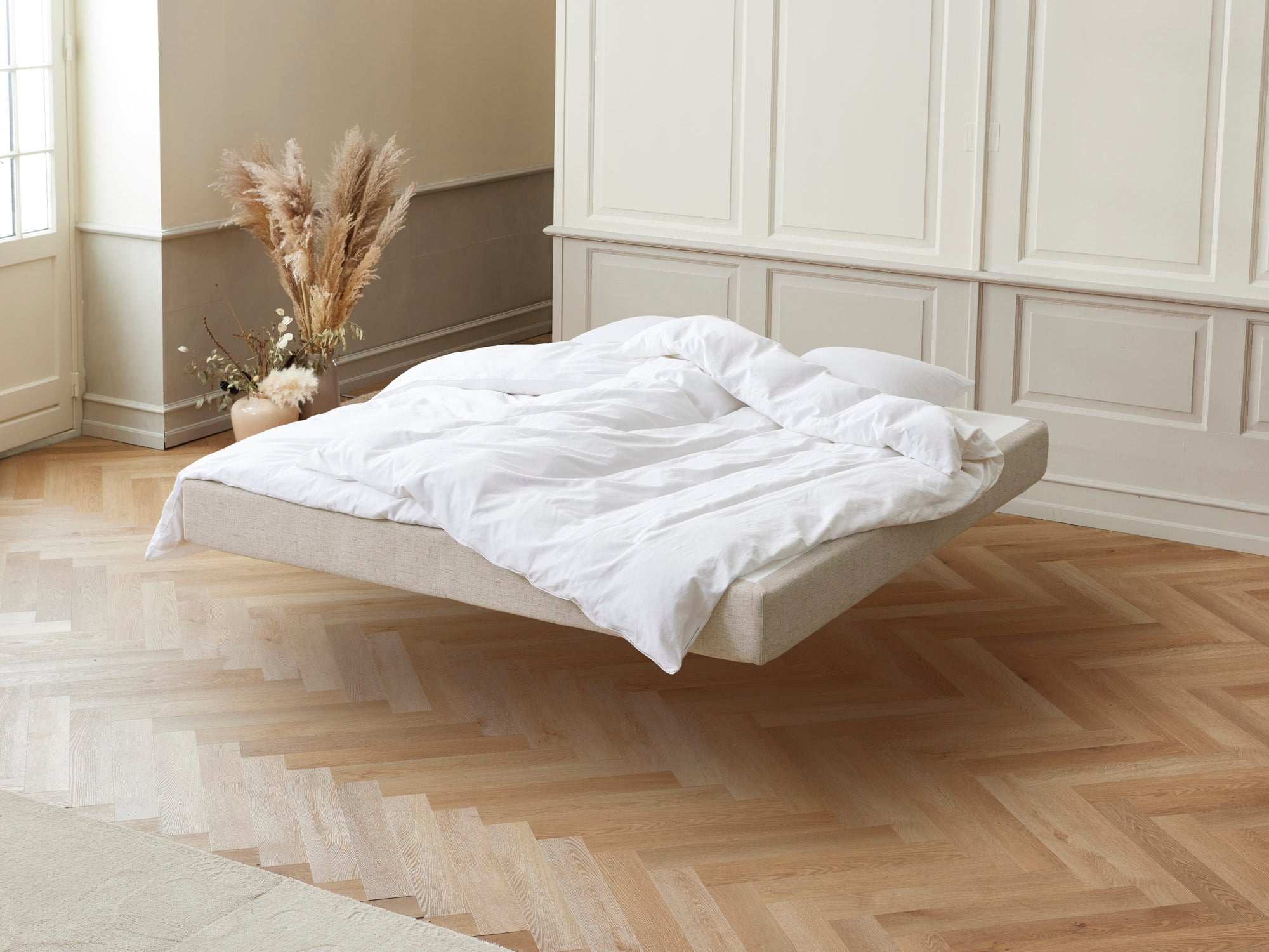 Luksus Springmadras 210x210 Cm
