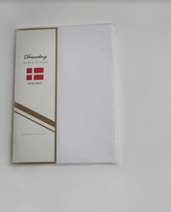 Satin Kuvertlagen Til Topmadras    -  Cm Hvid-80x200