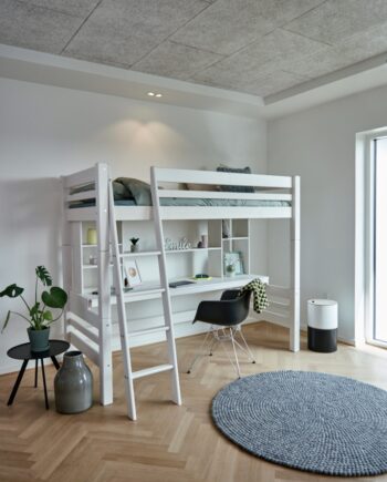 Scanliving Højseng Med Skrivebord 90x200 Cm