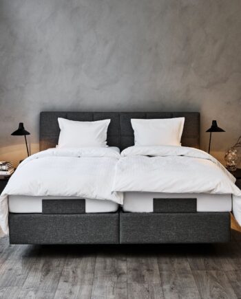 Tempur  Spring Box Adjustable Elevationsseng 100x200 Cm Inkl   Madras