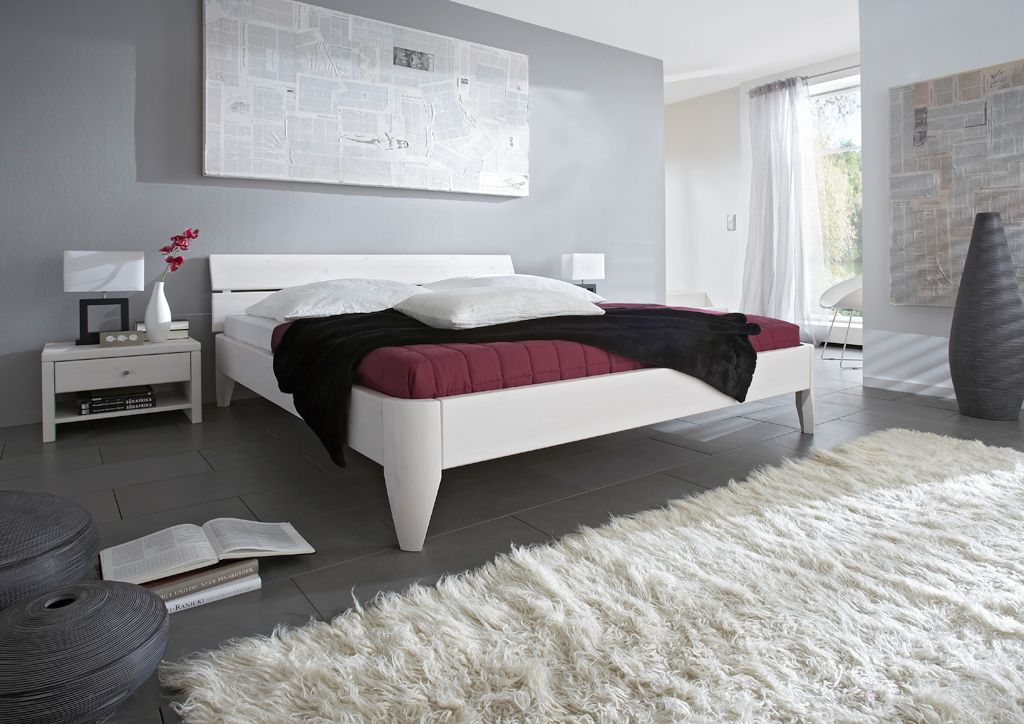 Tjørnbo Easy Sleep Sengeramme Nr Knastfri Fyr Hvid Eller Lud Olie-hvid Lakeret-140x220