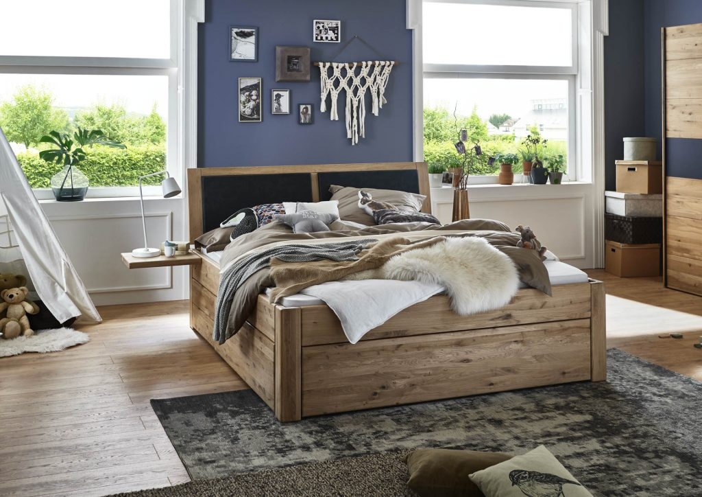 Tjørnbo Easy Sleep Skuffeseng Gavl Nr6 160x200 Cm Egetræ Kernebøg