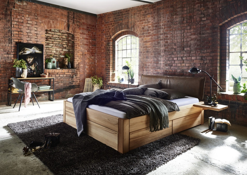 Tjørnbo Easy Sleep Skuffeseng Gavl Nr7 180x200 Cm 180x210 220 Cm Massiv Egetræ Kernebøg