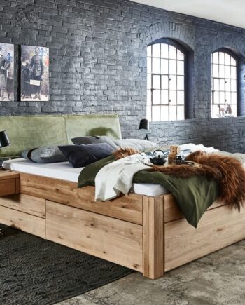 Tjørnbo Easy Sleep Skuffeseng Gavl Nr7 200x200 Cm  200x210 220 Cm  Massiv Fyrretræ