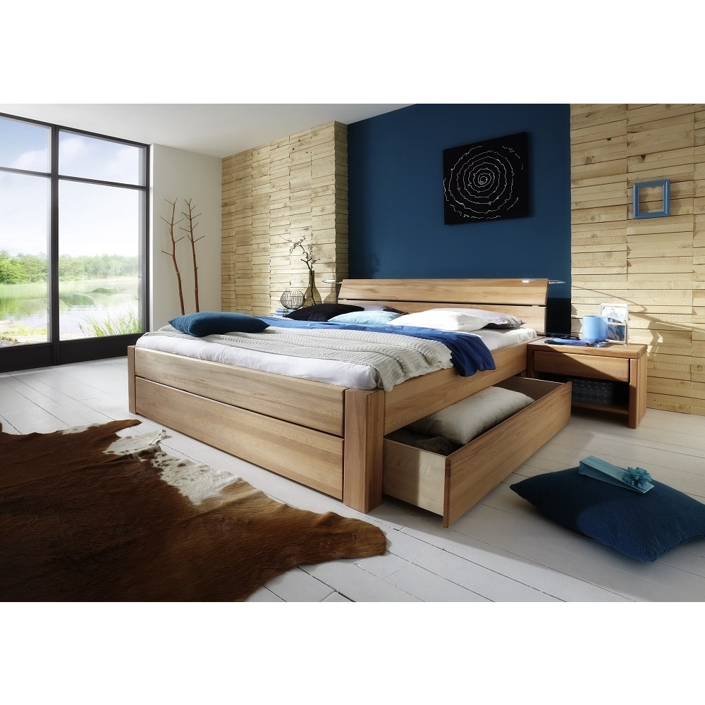 Tjørnbo Easy Sleep Skuffeseng Nr2 180x210 Cm Massiv Egetræ Kernebøg