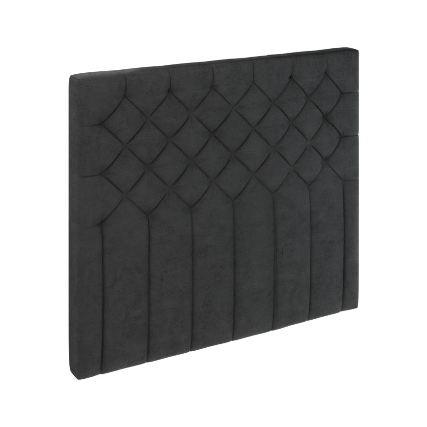 Classic Chesterfield Gavl Anthracite 140x108x8 Cm