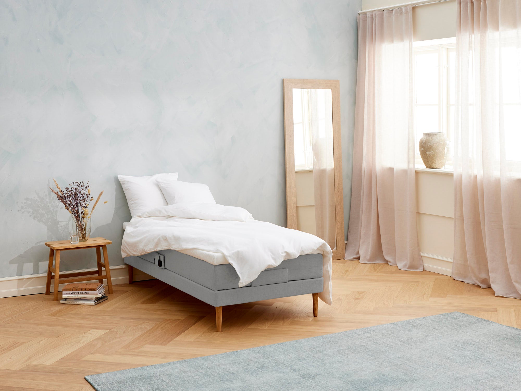 Fabrikkens Kølende Elevation Lysegrå 90x210 Cm