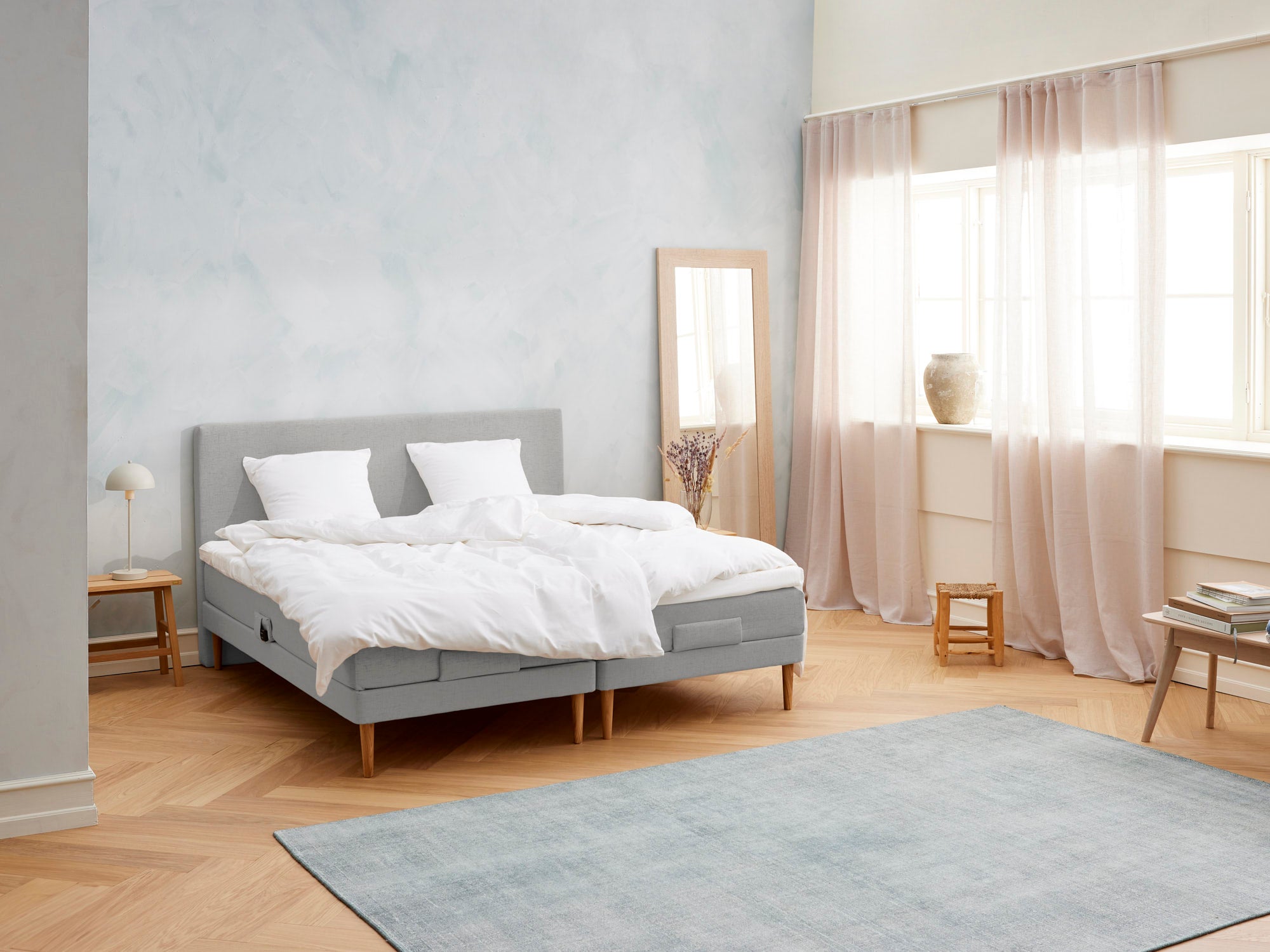 Fabrikkens Kølende Elevation Lysegrå 210x210 Cm