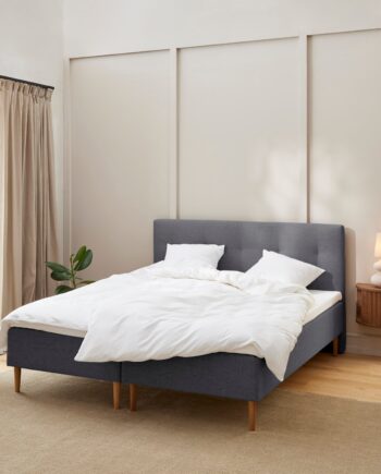 Fabrikkens Komfort   Boxmadras  Antracit  180x200 Cm
