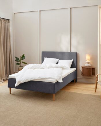Fabrikkens Komfort   Boxmadras  Antracit  120x200 Cm