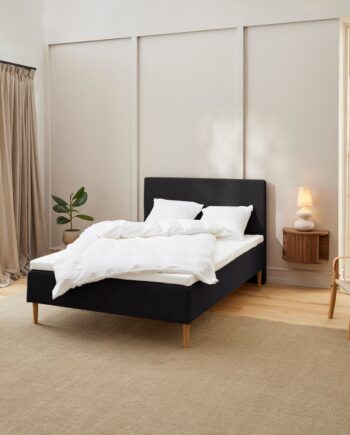 Fabrikkens Komfort   Boxmadras  Sort  120x200 Cm