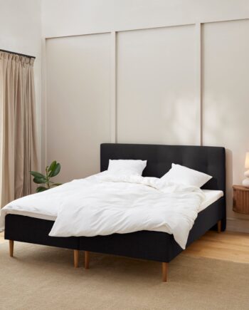 Fabrikkens Komfort   Boxmadras  Sort  210x210 Cm