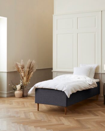 Fabrikkens Luksus   Boxmadras  Antracit  90x200 Cm